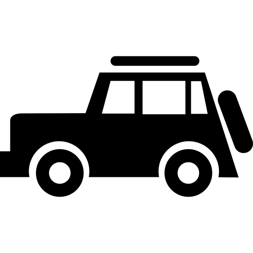 Automobile transport driving drive icon