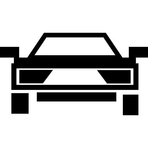 Garage motor vehicle car icon