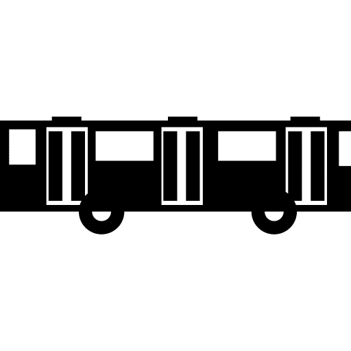 Public transport transport streetcar trolley icon