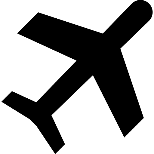 Airship plane travel airship icon