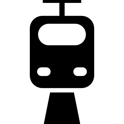 Public transport trains railway railroad icon