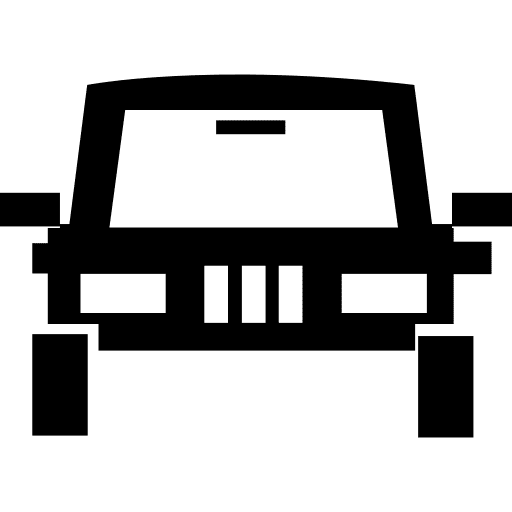 Terrain car terrain transport icon