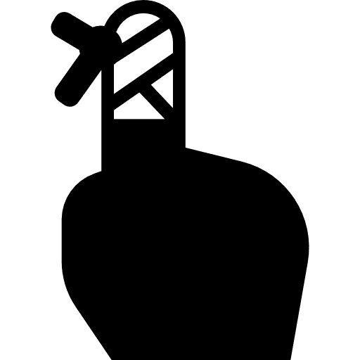 Hurted finger with bandage finger hurt body parts icon