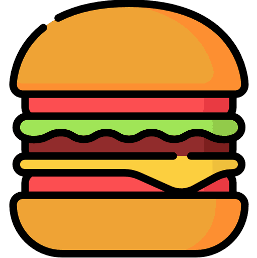 Burger cheese burger food and restaurant olive icon Burger cheese burger food and restaurant olive icon