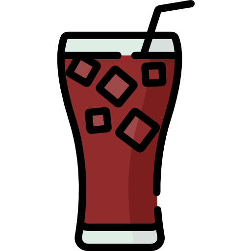 Cola soda straw soft drink icon Cola soda straw soft drink icon