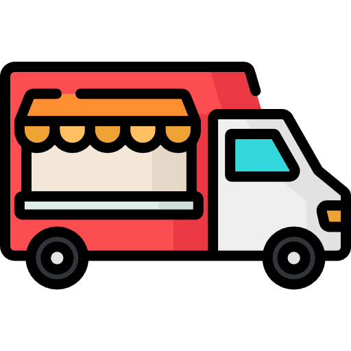 Food truck food truck food van icon Food truck food truck food van icon