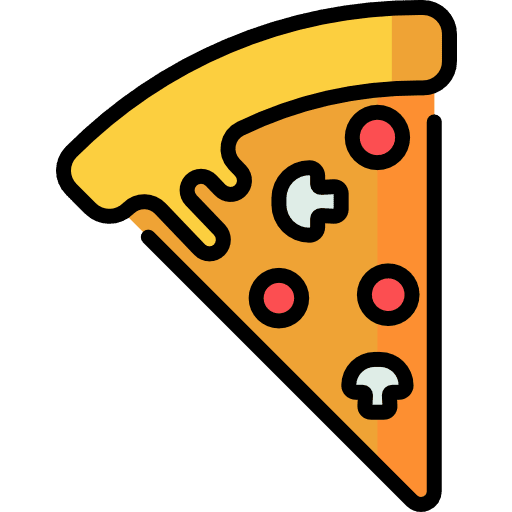 Pizza slice pizza piece cheese icon Pizza slice pizza piece cheese icon