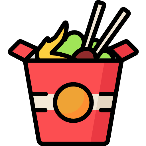 Rice food takeaway chinese food icon Rice food takeaway chinese food icon