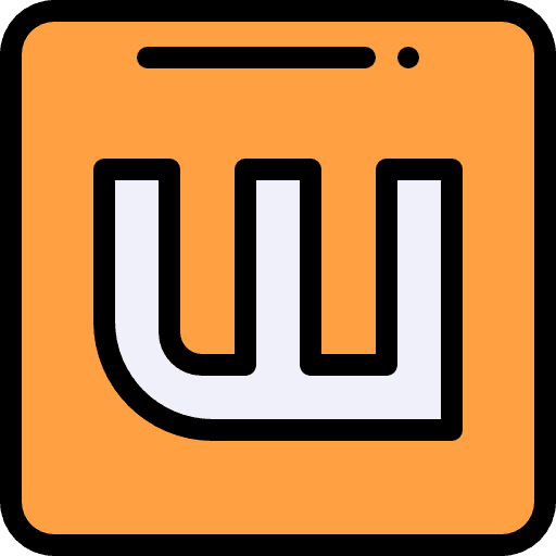 Wattpad symbol social network logotype icon