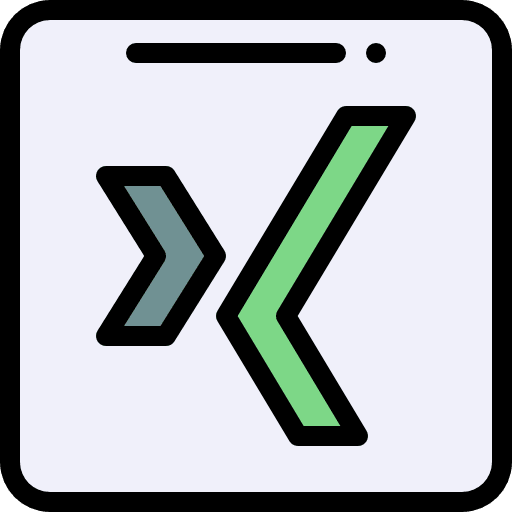 Xing logo xing brands and logotypes icon