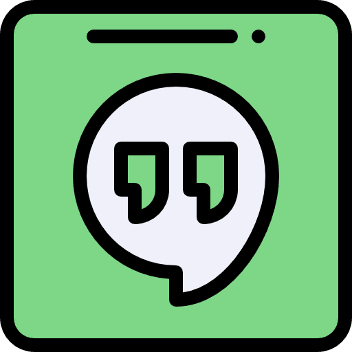 Hangout messenger hangouts brands and logotypes icon
