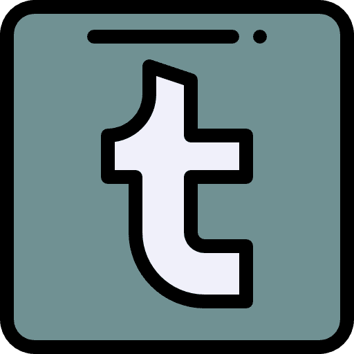 Tumblr logo social media logos icon
