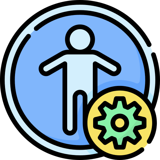 Accesibility settings signaling ui icon