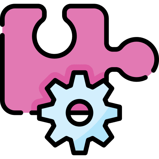 Extension piece extension management icon