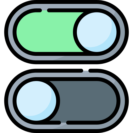 Toggle interface button sliders icon Toggle interface button sliders icon