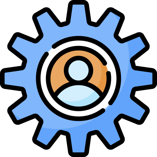 User management administration people icon User management administration people icon