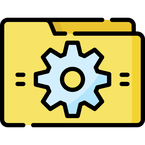 Folder back office file storage folder icon Folder back office file storage folder icon