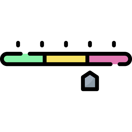 Level settings adjust level icon Level settings adjust level icon