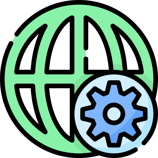 Network networking earth grid ui icon Network networking earth grid ui icon