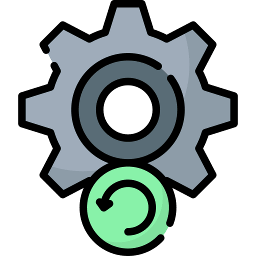 Reset configuration settings reset icon Reset configuration settings reset icon