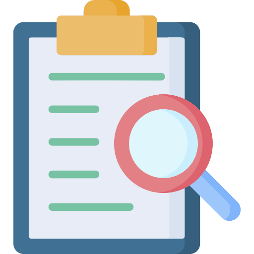 Search document magnifier overview icon