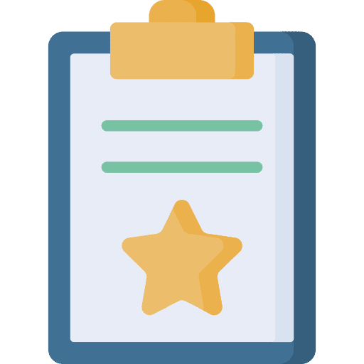 Star clipboard favourite star icon Star clipboard favourite star icon