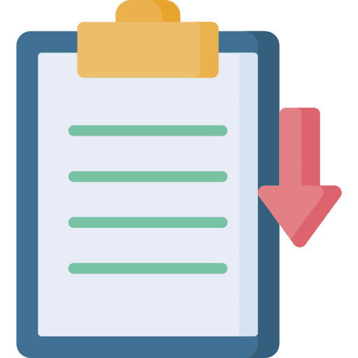 Download task down arrow files and folders icon Download task down arrow files and folders icon
