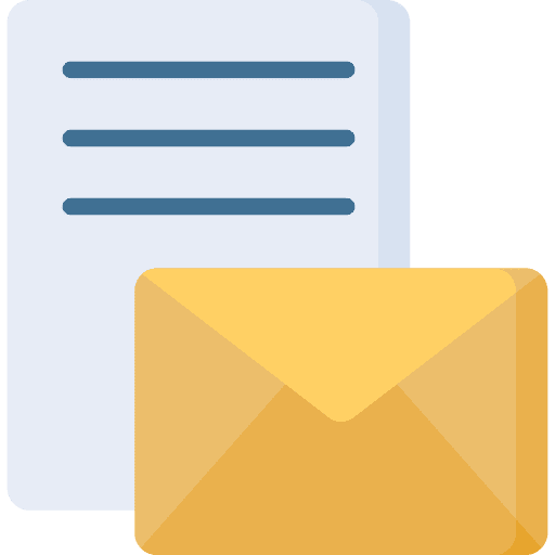 Mail email letter files and folders icon Mail email letter files and folders icon