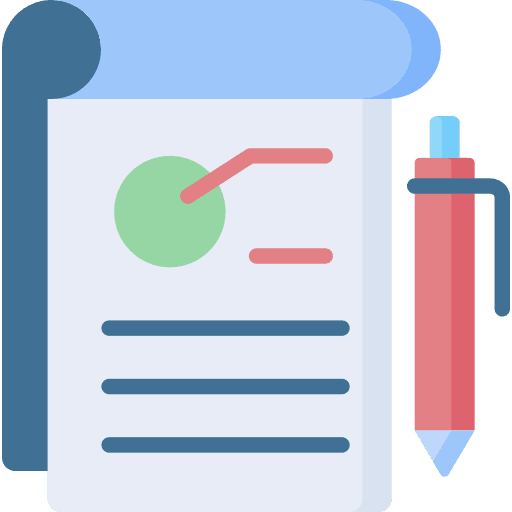 Note files and folders pen paper icon Note files and folders pen paper icon