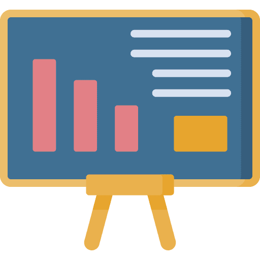 Presentation business presentation bars icon Presentation business presentation bars icon