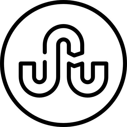 Stumbleupon social network logo logotype icon Stumbleupon social network logo logotype icon