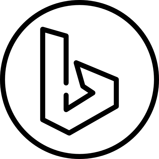 Bing logos bing social network icon Bing logos bing social network icon