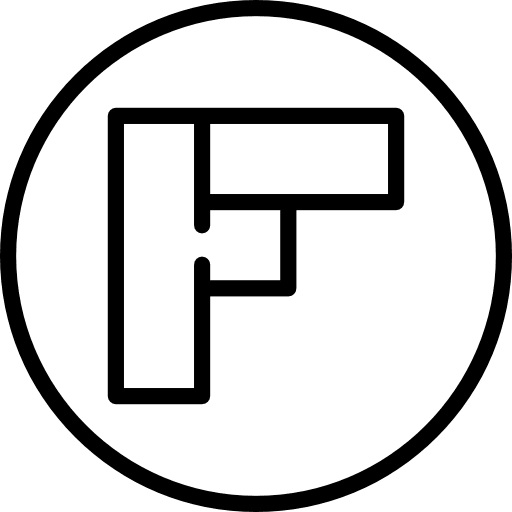 Flipboard social media social network logo icon Flipboard social media social network logo icon