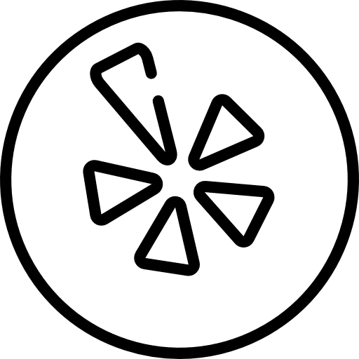 Yelp social media social network brand icon Yelp social media social network brand icon