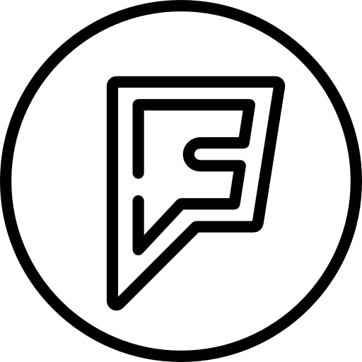 Foursquare social network foursquare social media icon Foursquare social network foursquare social media icon