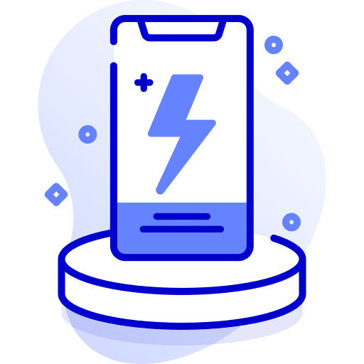 Wireless charging technology wireless charging internet of things icon Wireless charging technology wireless charging internet of things icon