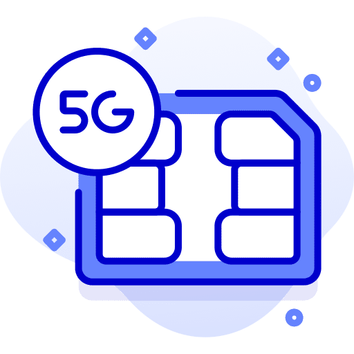5g sim card computer 5g icon 5g sim card computer 5g icon