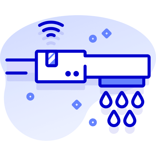 Faucet furniture and household electronics internet of things icon Faucet furniture and household electronics internet of things icon