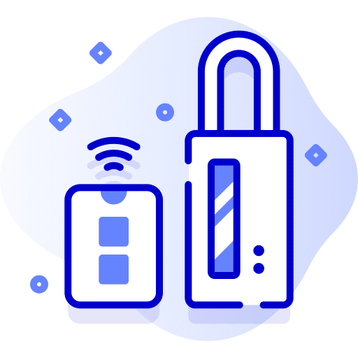 Smart lock electronics protection smart lock icon Smart lock electronics protection smart lock icon