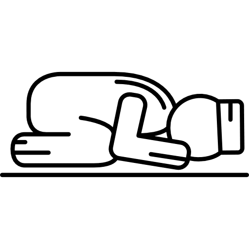 Sujud posture religion islamic religious icon