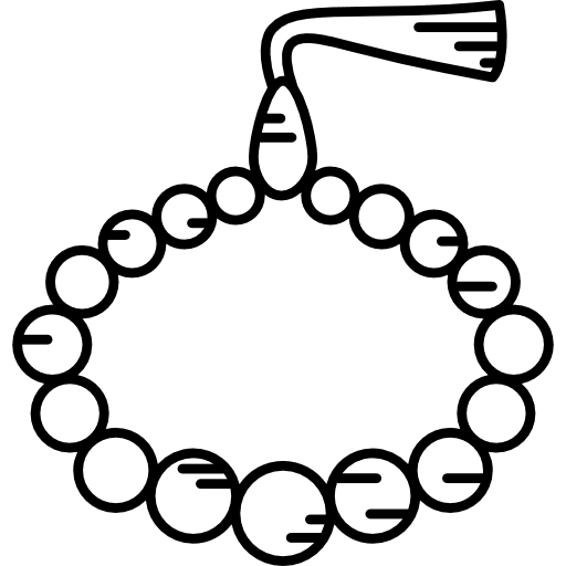 Prayer beads religious islam pray icon