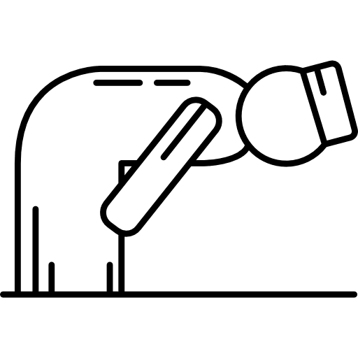 Ruku posture religious muslim prayer icon