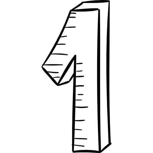 Number 1 number one one countdown icon