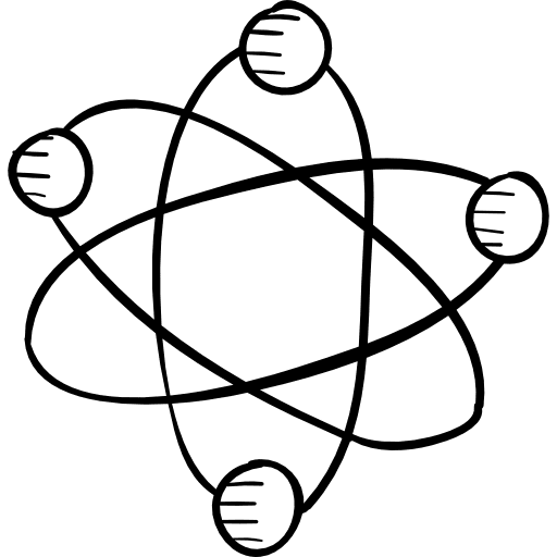 Science physics school material education icon