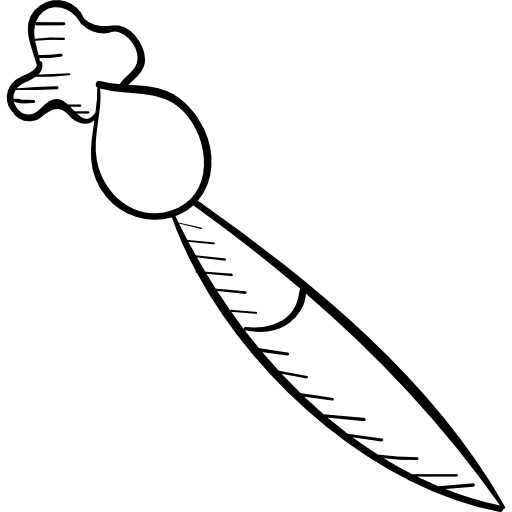 Paint brush painting art painter icon