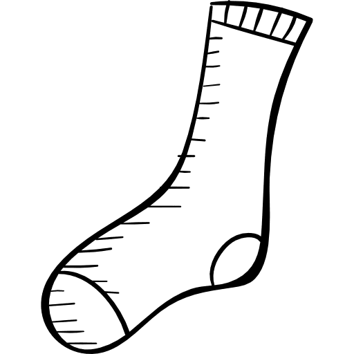 Sock underwear clothes feet icon