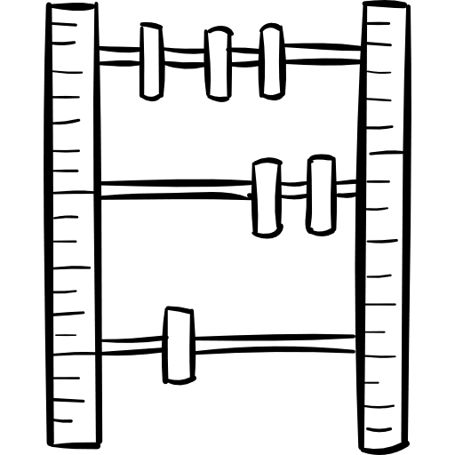 Abacus calculate calculator maths icon