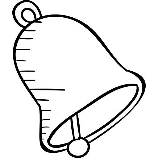 Bell clock musical instrument music icon