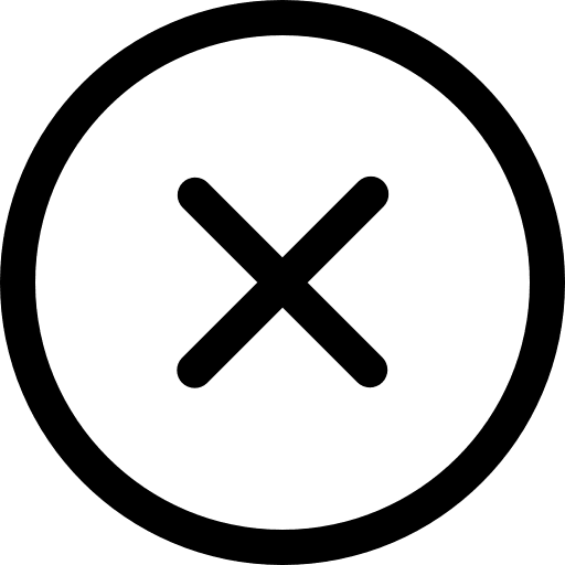 Close circular button symbol circular interface symbol icon Close circular button symbol circular interface symbol icon