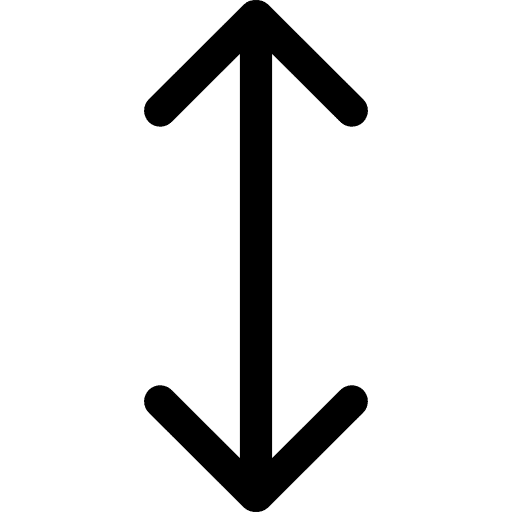 Double arrow vertical symbol double arrows double arrow big mug line icon